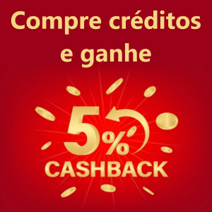 CashBack R$1.000,00 + R$ 50,00      Adicione R$ 1.000,00 na conta e ganhe R$ 50,00