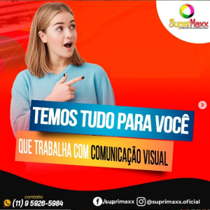 SUPRIMENTOS PARA COMUNICAÇÃO VISUAL      